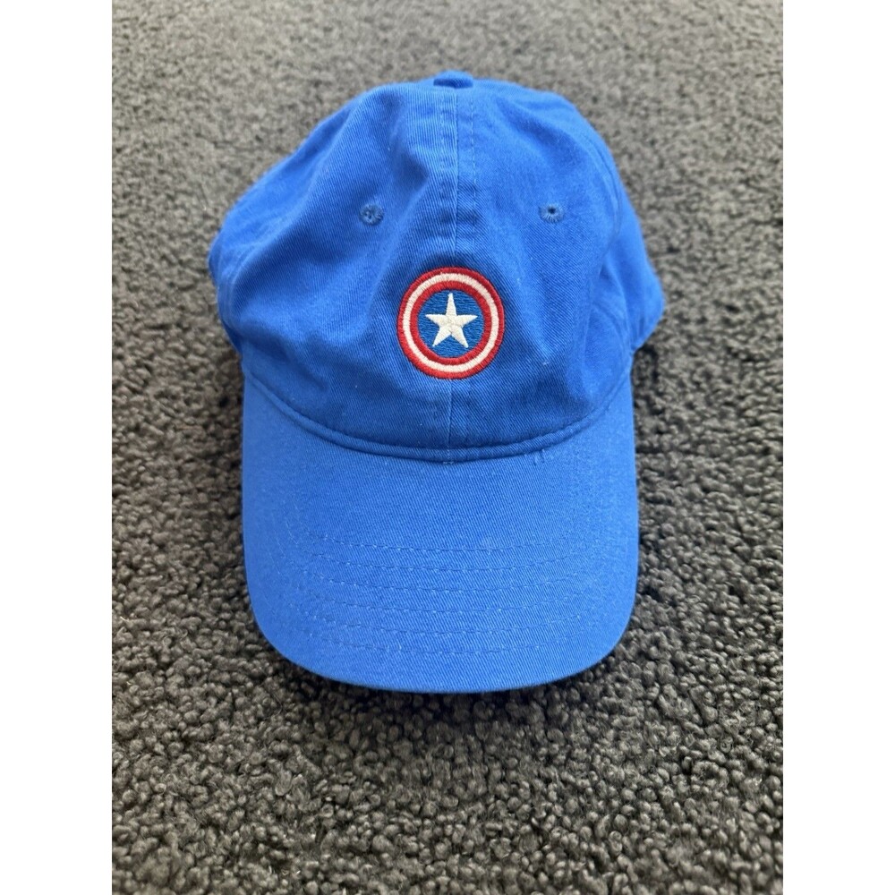 Captain America New Era Blue Ball Cap Hat Adjustable